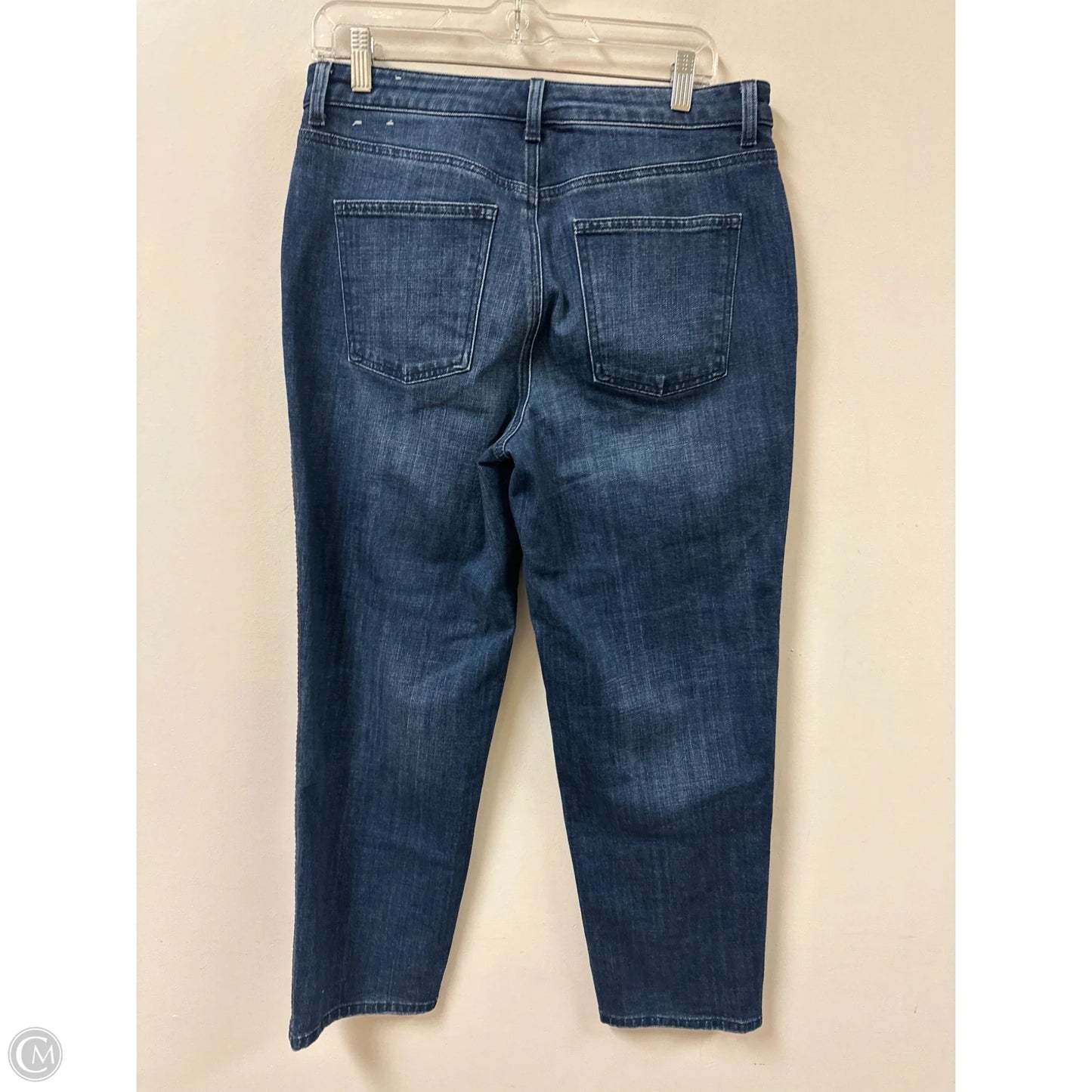 Jeans Straight By Talbots In Blue Denim, Size: 8