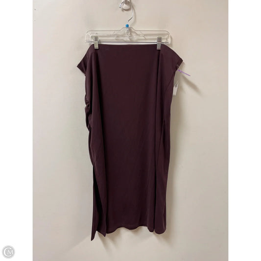 Skirt Maxi By Old Navy In Purple, Size: 20