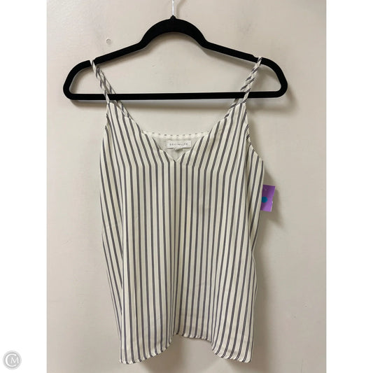 Top Sleeveless By Socialite In Striped Pattern, Size: Xs