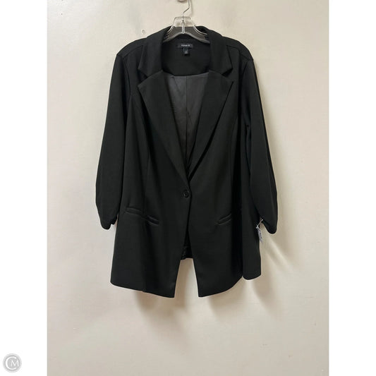 Blazer By Torrid In Black, Size: 4x