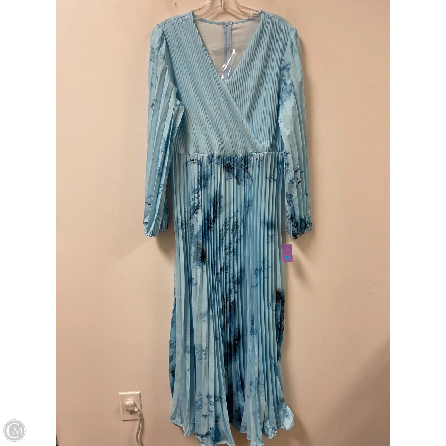 Dress Casual Maxi By Clothes Mentor In Blue, Size: L
