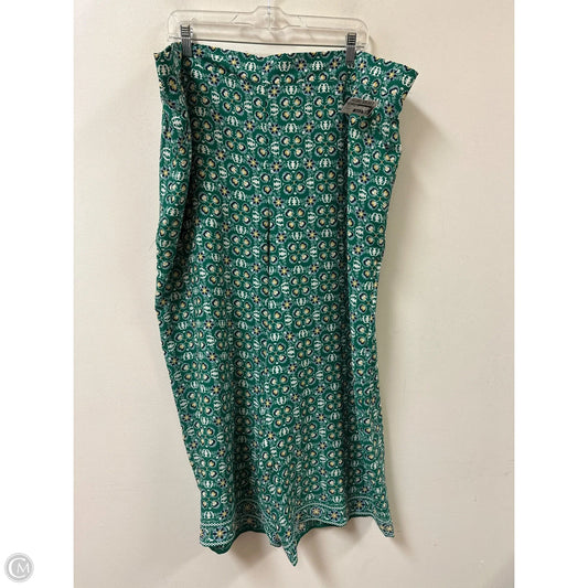 Pants Wide Leg By Max Studio In Green, Size: 22