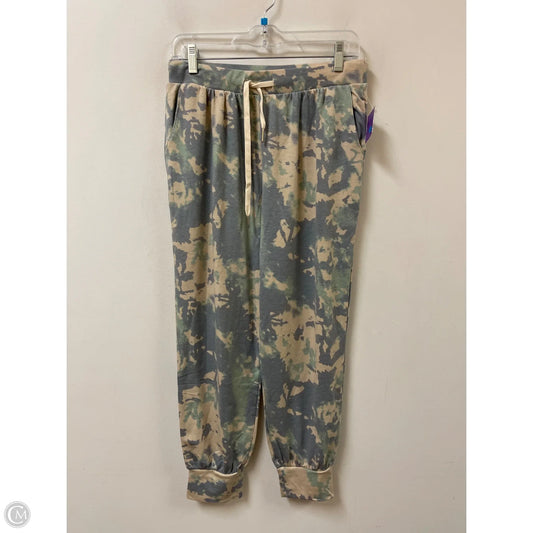 Pants Lounge By Bke In Blue & Green, Size: 8