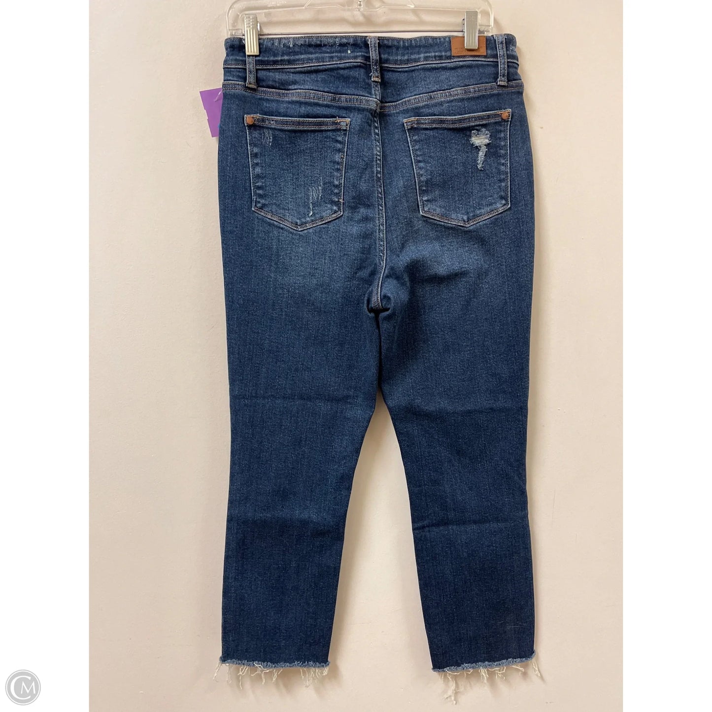Jeans Skinny By Judy Blue In Blue Denim, Size: 8