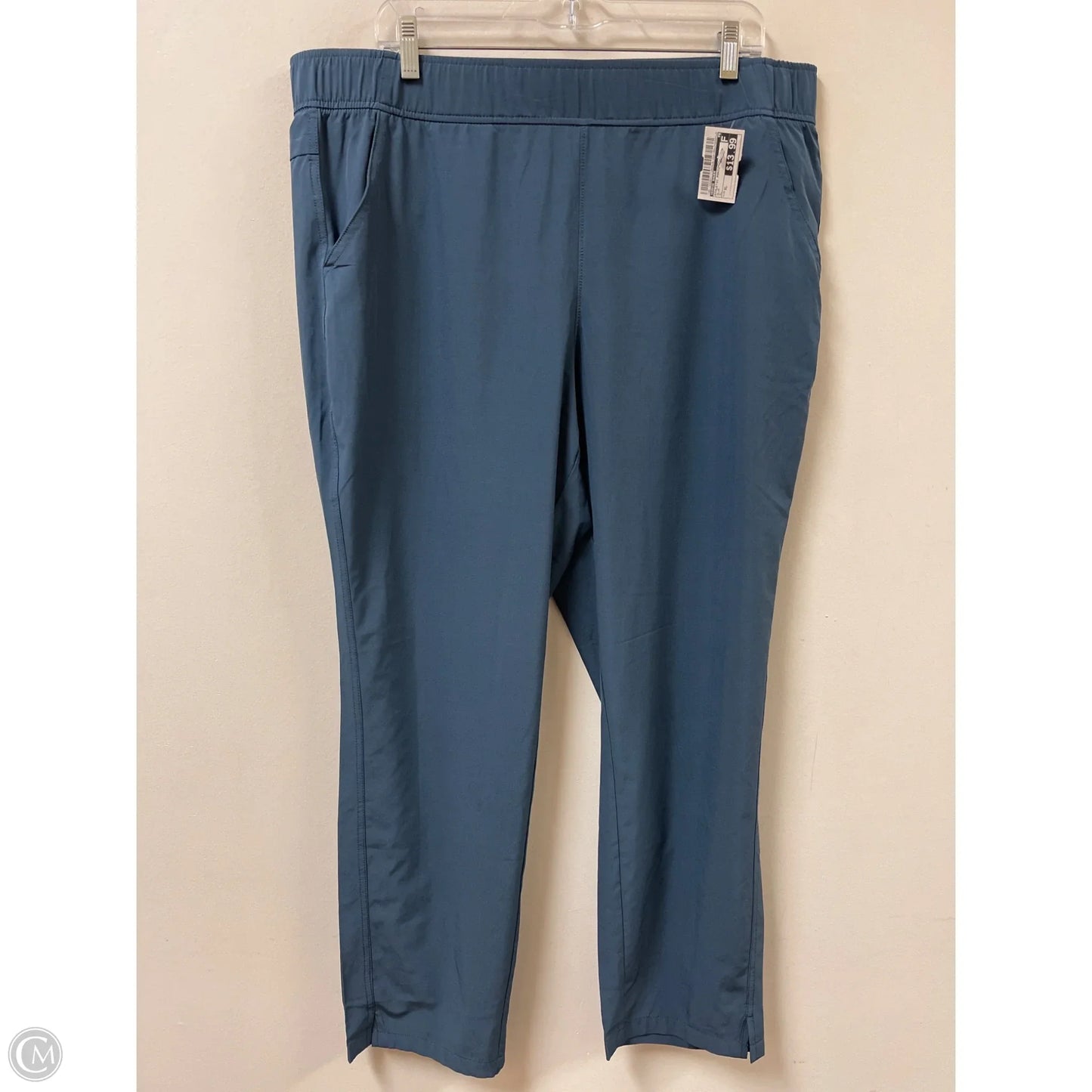 Athletic Pants By Eddie Bauer In Blue, Size: Xl