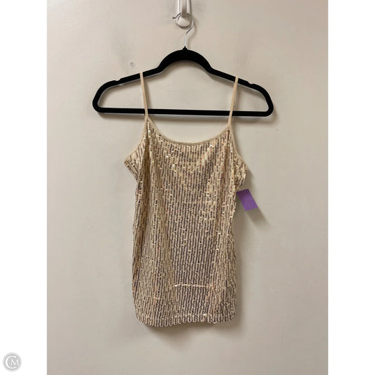 Top Sleeveless By Ann Taylor In Cream, Size: Xs