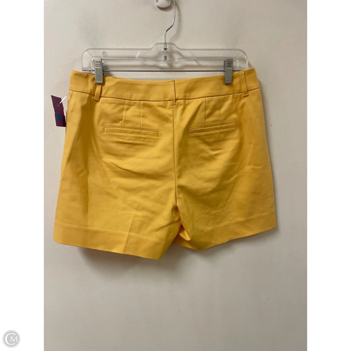 Shorts By White House Black Market In Yellow, Size: 4