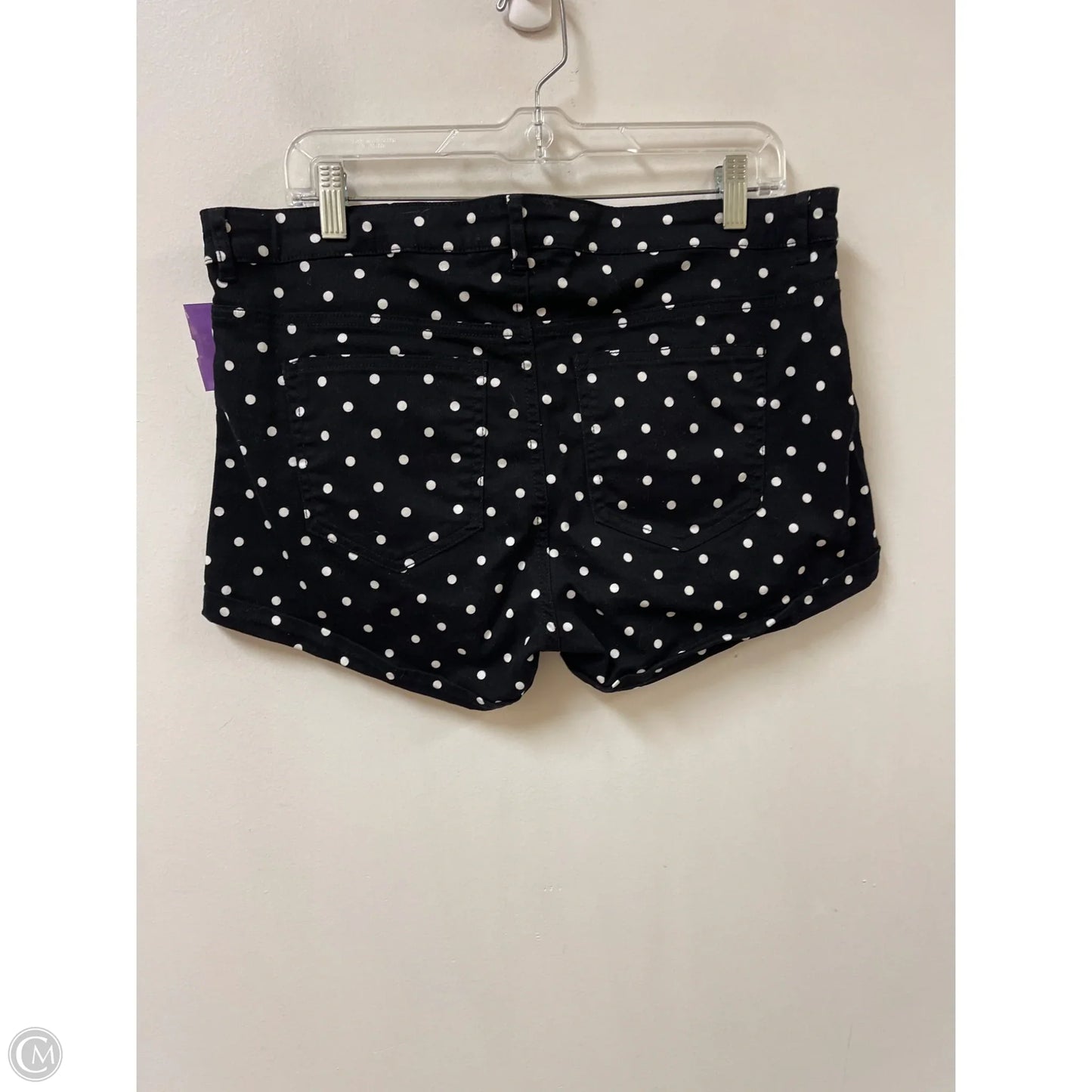 Shorts By H&m In Polkadot Pattern, Size: 12