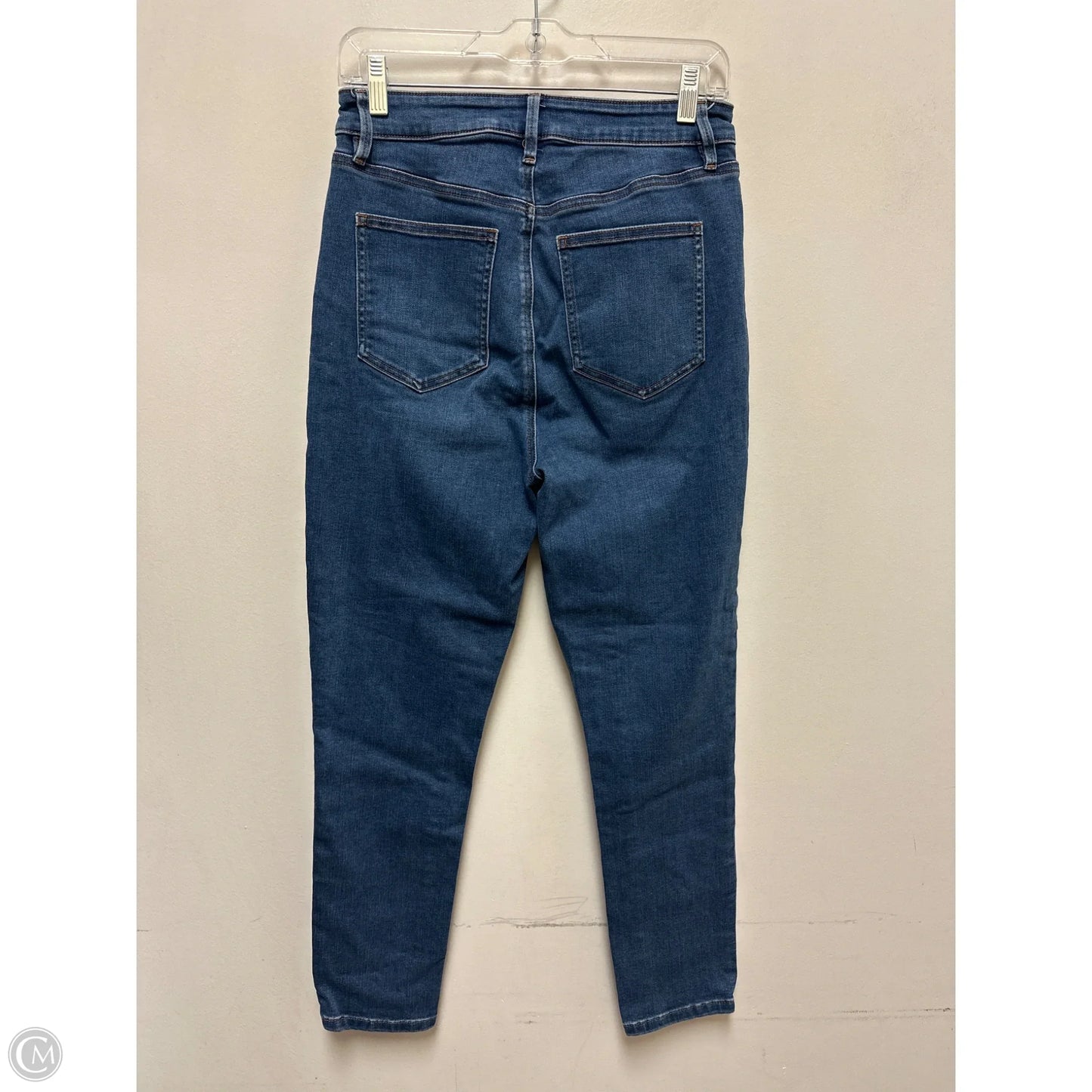 Jeans Skinny By Ann Taylor In Blue Denim, Size: 8