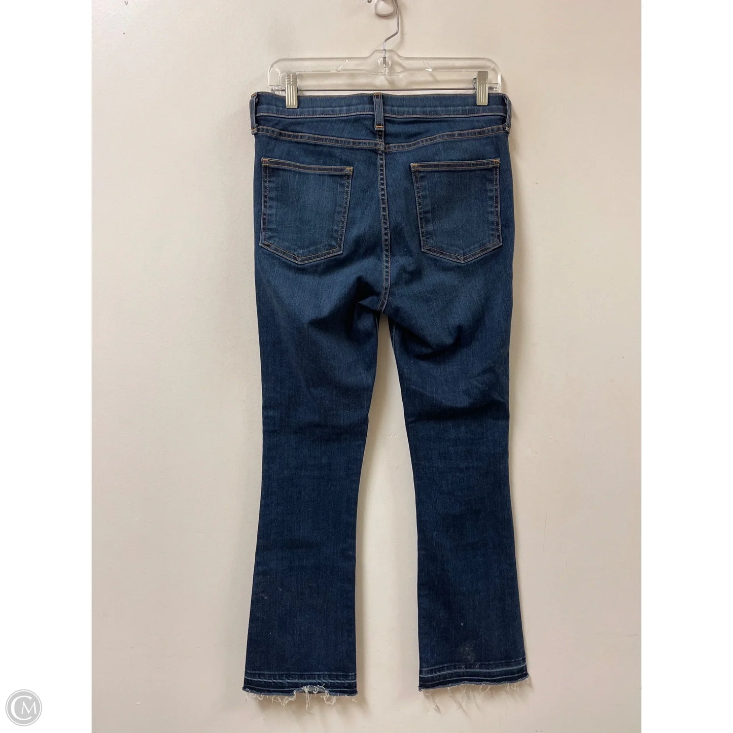 Jeans Straight By Veronica Beard In Blue Denim, Size: 8