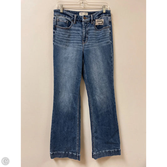 Jeans Boot Cut By Bke In Blue Denim, Size: 10