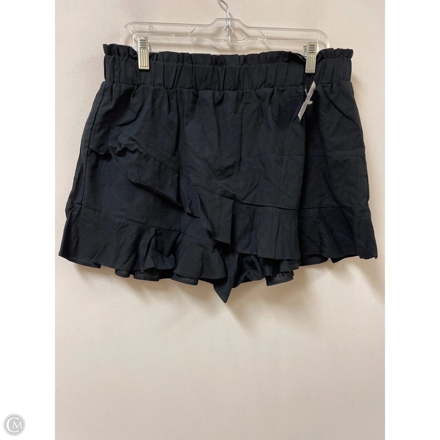 Skort By Shein In Black, Size: 16