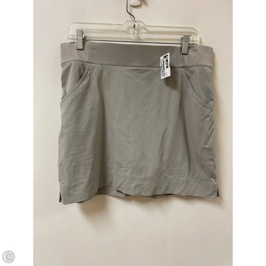 Athletic Skort By Columbia In Cream, Size: L