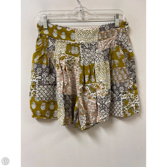 Shorts By Maeve In Green & Pink, Size: 4