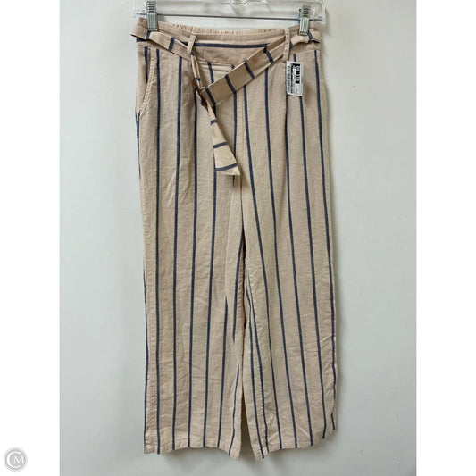 Pants Wide Leg By Altard State In Blue & Cream, Size: 4
