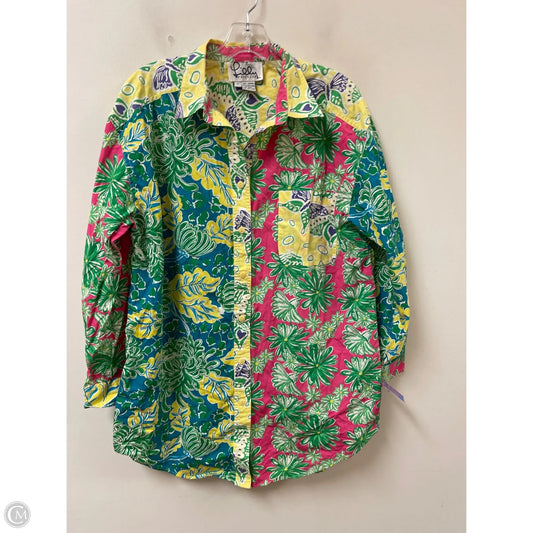 Tunic Designer By Lilly Pulitzer In Multi-colored, Size: L