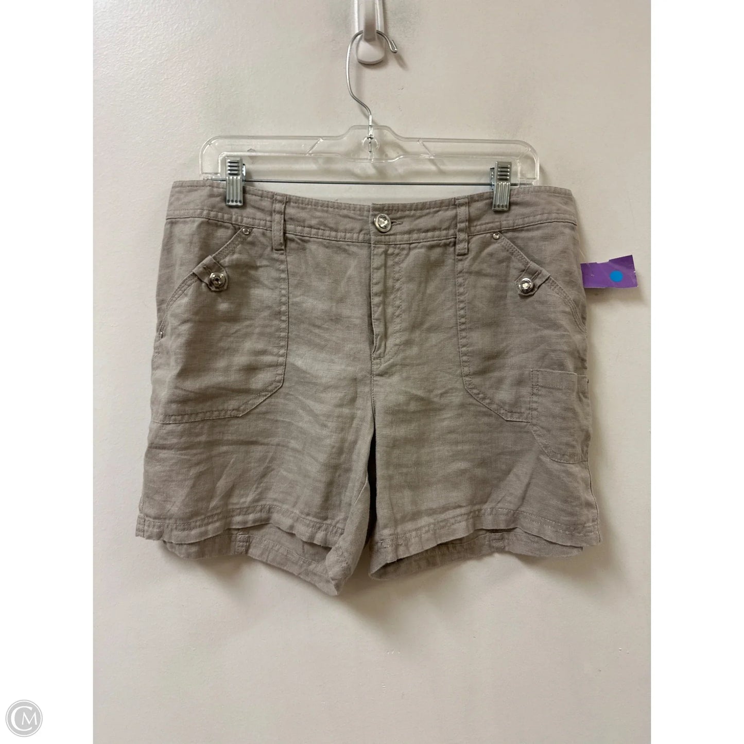 Shorts By Inc In Cream, Size: 12