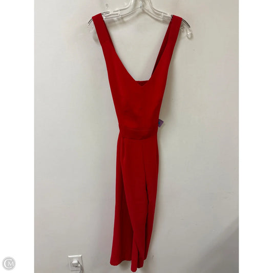 Jumpsuit By Tahari In Red, Size: S