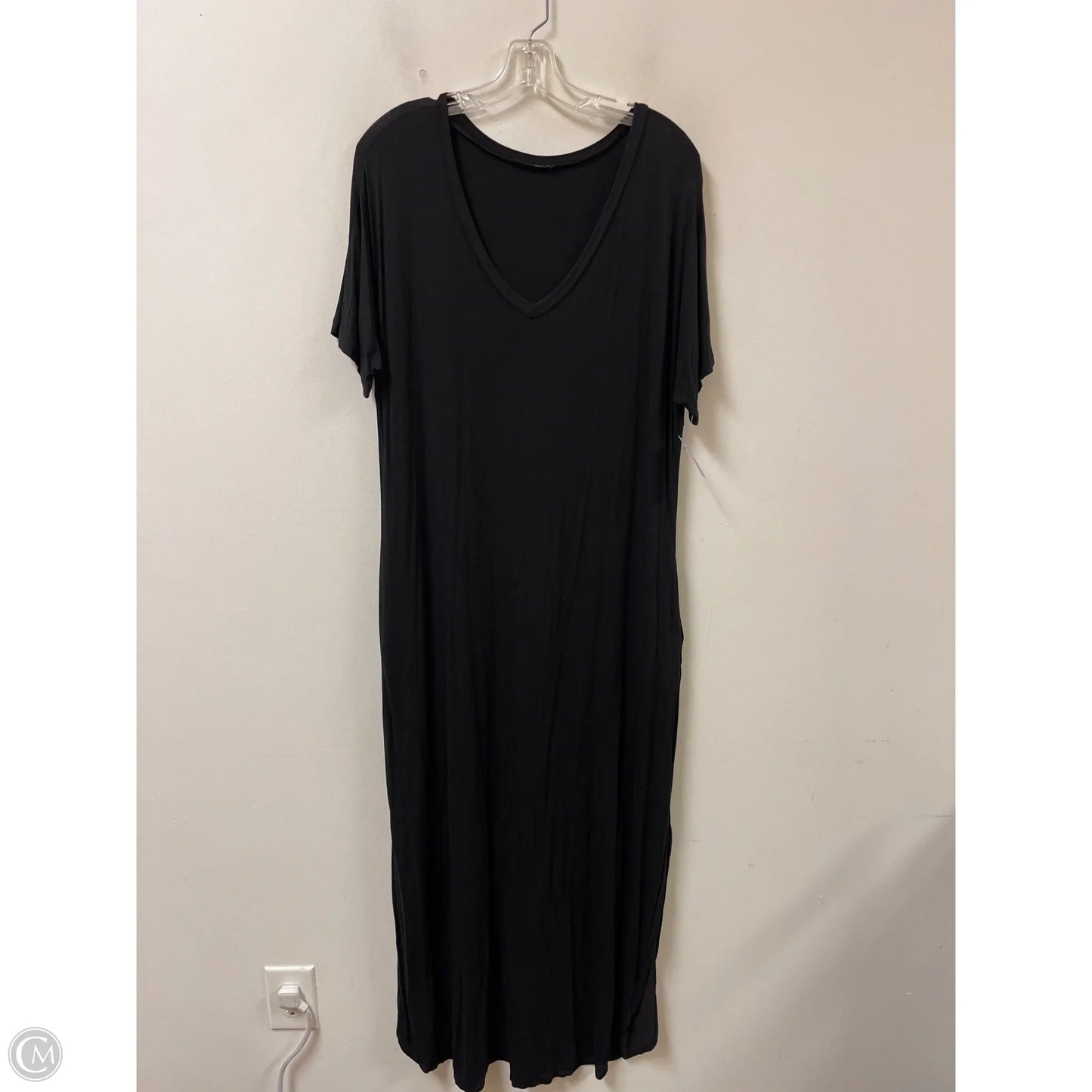Dress Casual Maxi By Clothes Mentor In Black, Size: Xl