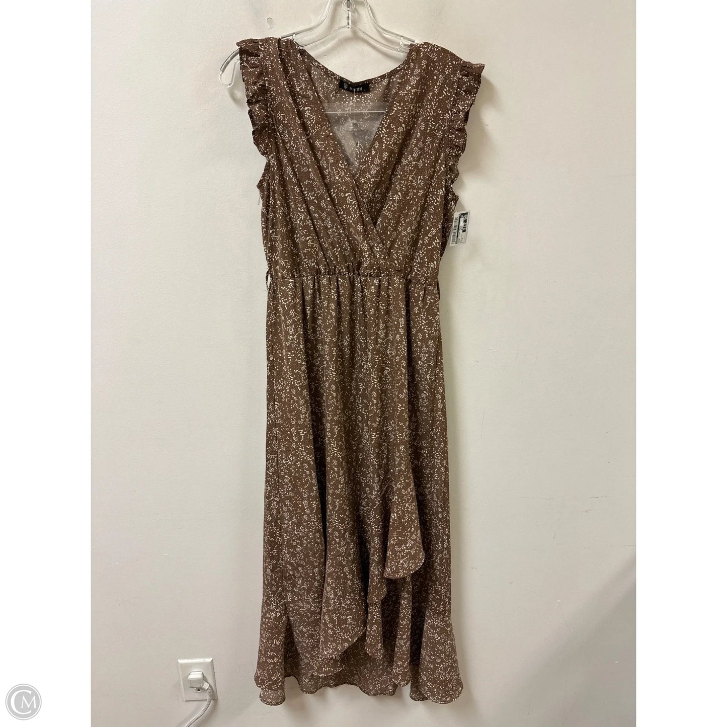 Dress Casual Maxi By Btfbm In Brown, Size: M