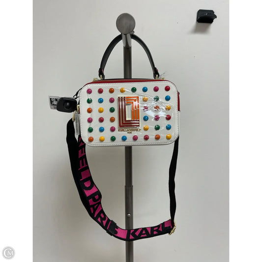 Crossbody Designer By Karl Lagerfeld, Size: Small