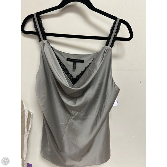 Top Sleeveless By White House Black Market In Grey, Size: L