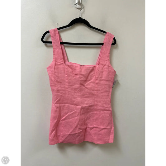 Top Sleeveless By Vici In Pink, Size: L