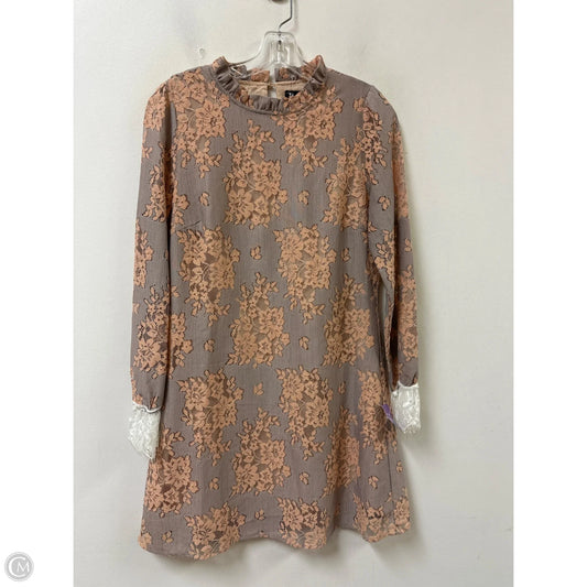 Dress Casual Short By Allegra K In Cream, Size: S