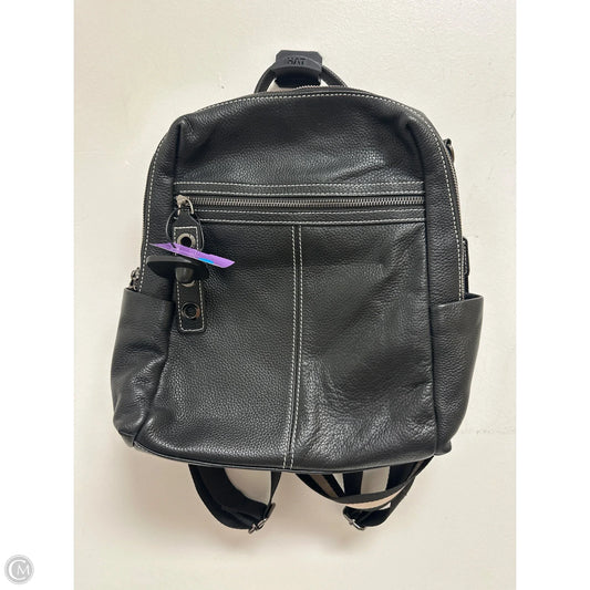 Backpack Leather By Clothes Mentor, Size: Medium