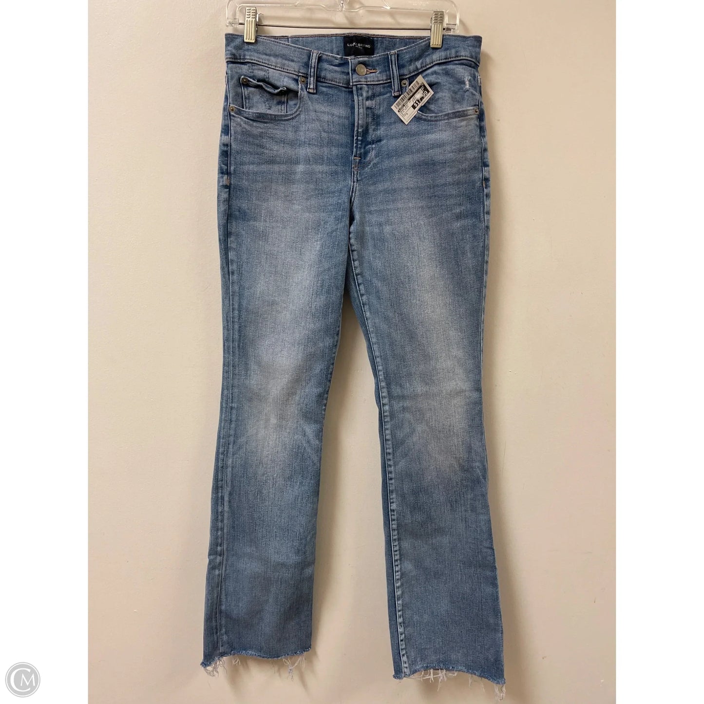 Jeans Boot Cut By Lucky Brand In Blue Denim, Size: 8