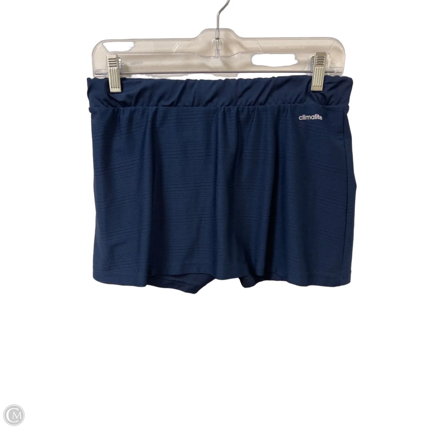Athletic Skort By Adidas In Navy, Size: M