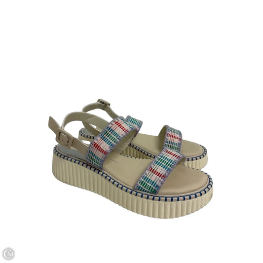 Sandals Heels Platform By Dolce Vita In Multi-colored, Size: 10