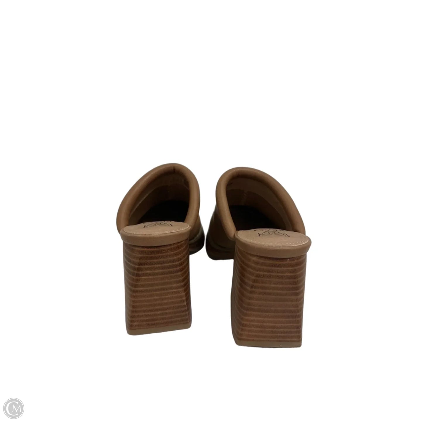 Shoes Heels Block By Clothes Mentor In Brown, Size: 6