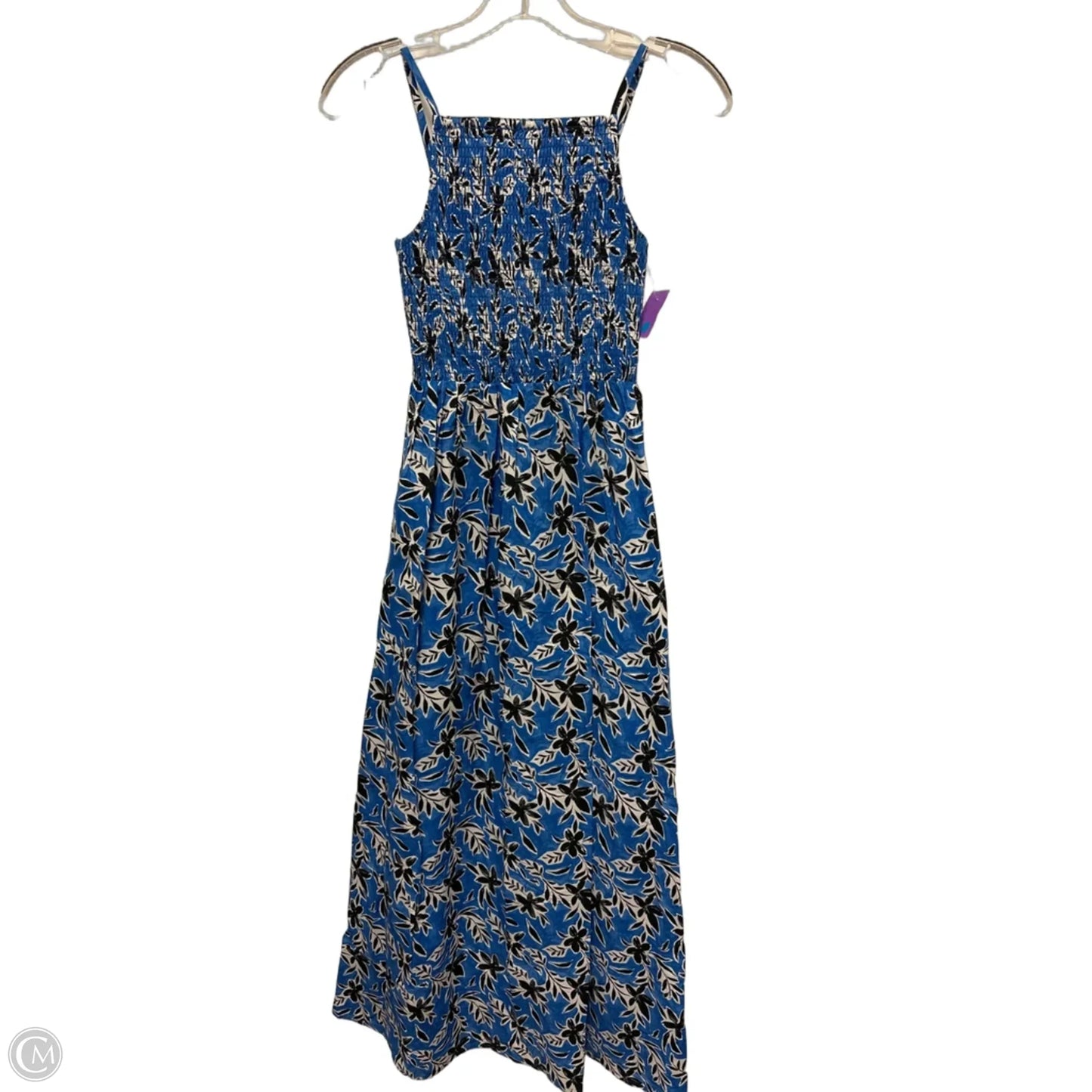 Dress Casual Maxi By By Together In Black & Blue, Size: S
