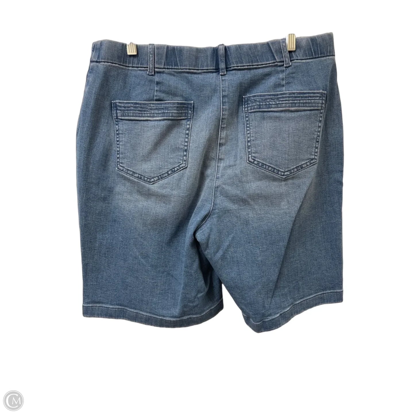 Shorts By J. Jill In Blue Denim, Size: 16
