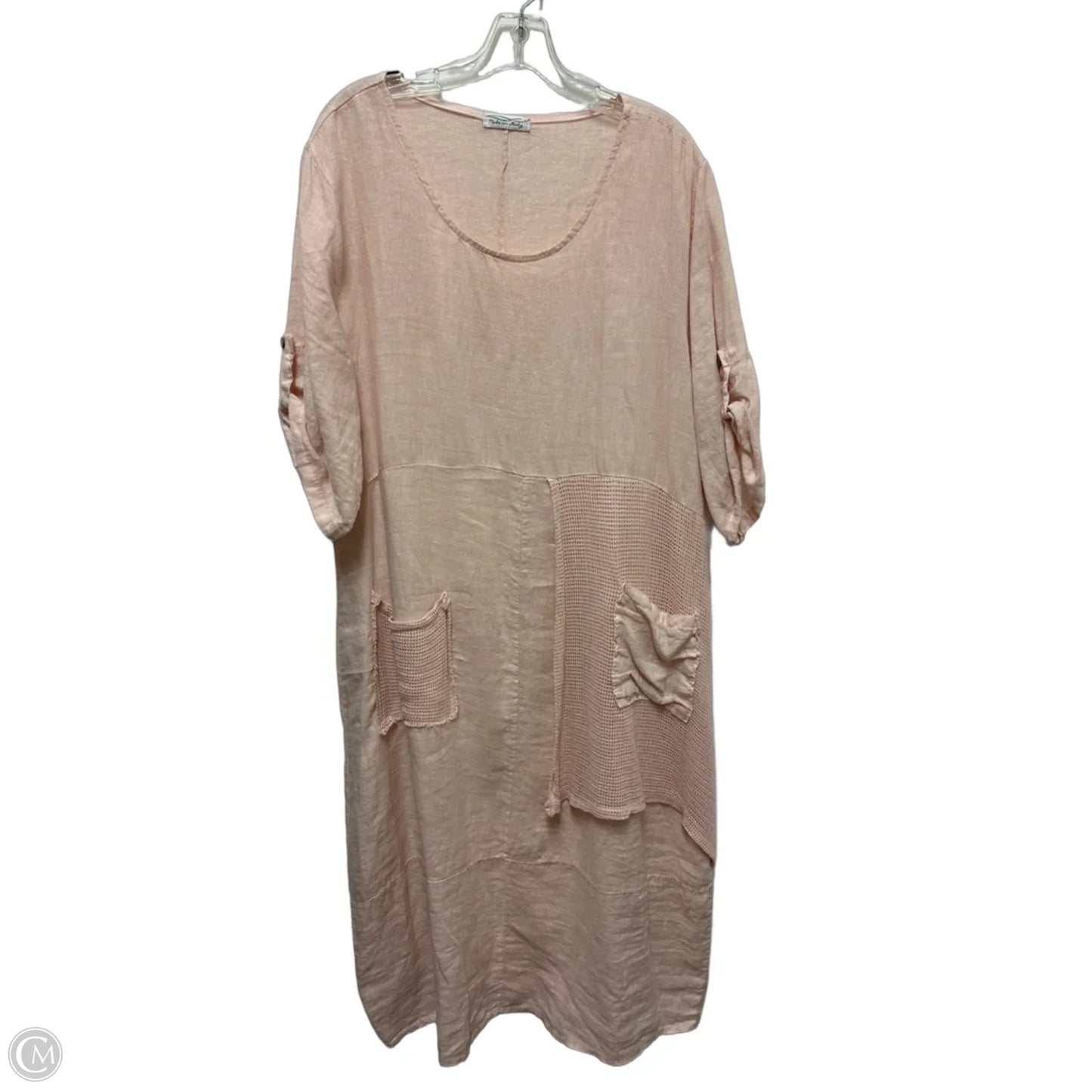 Dress Casual Maxi By M Made In Italy In Pink, Size: L