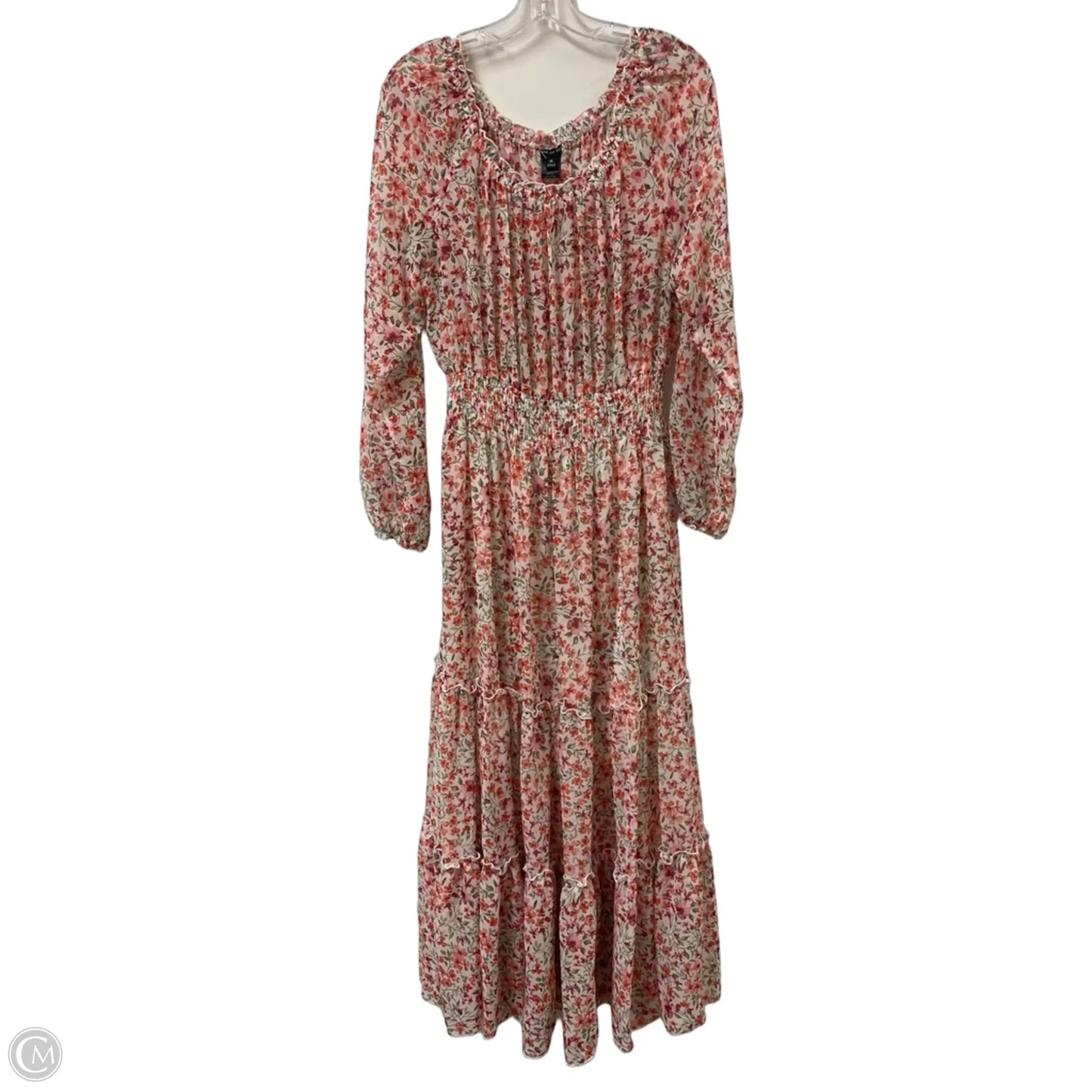 Dress Casual Maxi By Kate And Lily In Floral Print, Size: L
