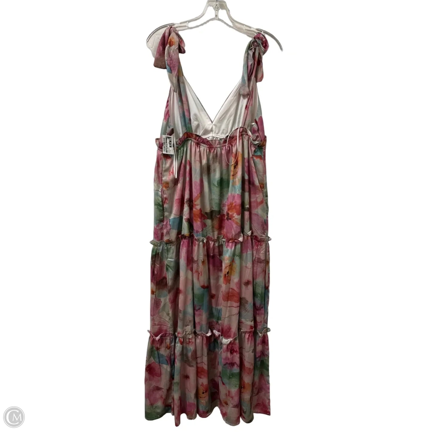 Dress Casual Maxi By Clothes Mentor In Floral Print, Size: Xl
