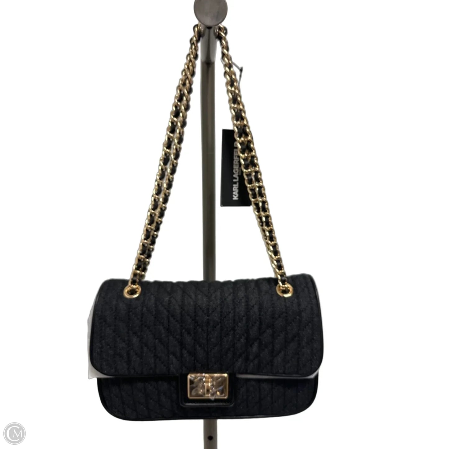 Handbag Designer By Karl Lagerfeld, Size: Medium
