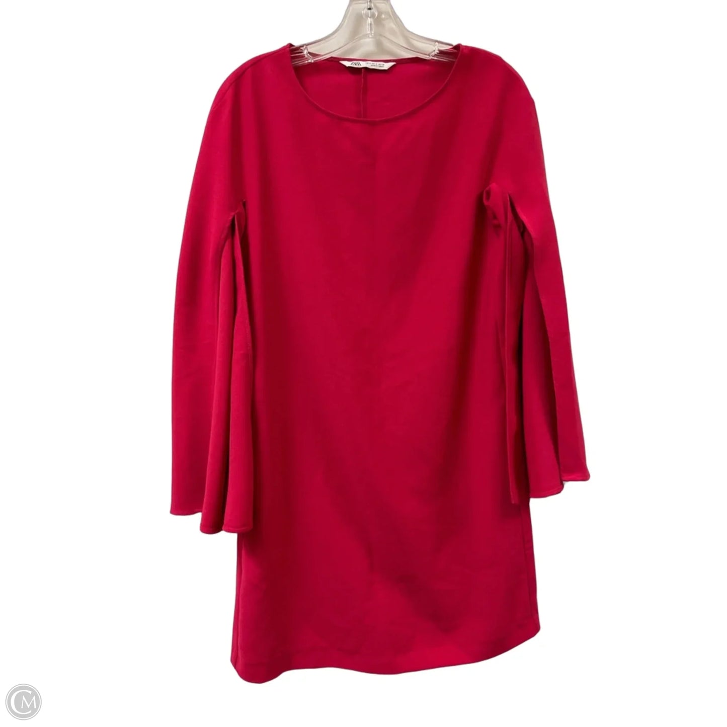 Dress Casual Short By Zara In Pink, Size: S