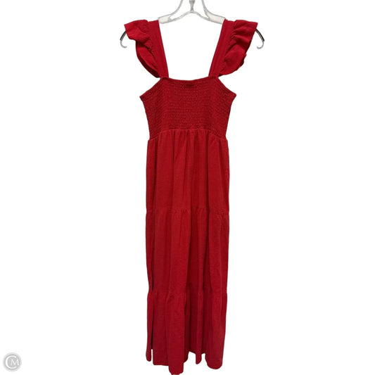 Dress Casual Maxi By Clothes Mentor In Red, Size: S