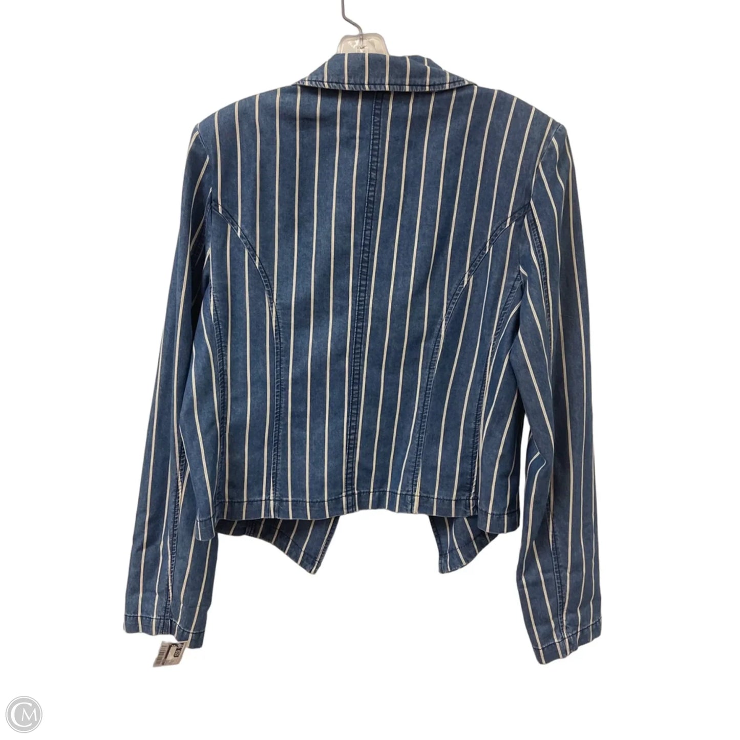 Blazer By L Agence In Striped Pattern, Size: Xl