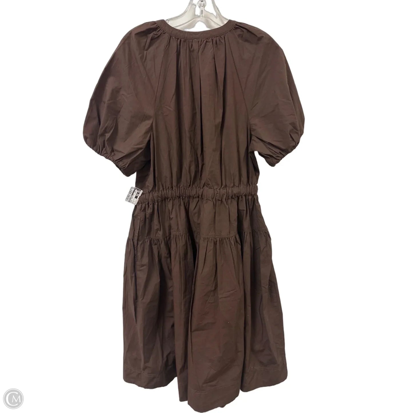 Dress Casual Midi By Free Assembly In Brown, Size: L