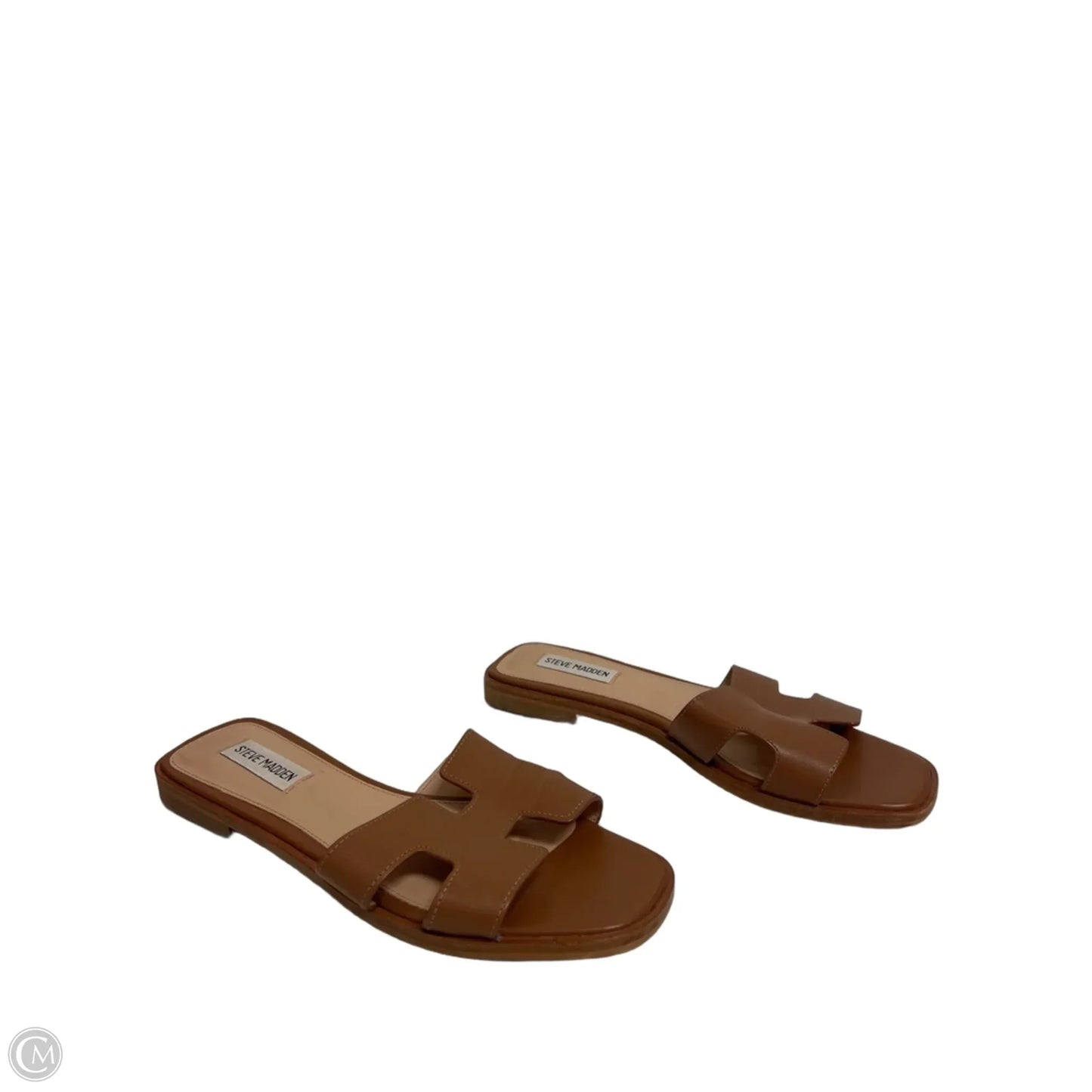 Sandals Flats By Steve Madden In Tan, Size: 8