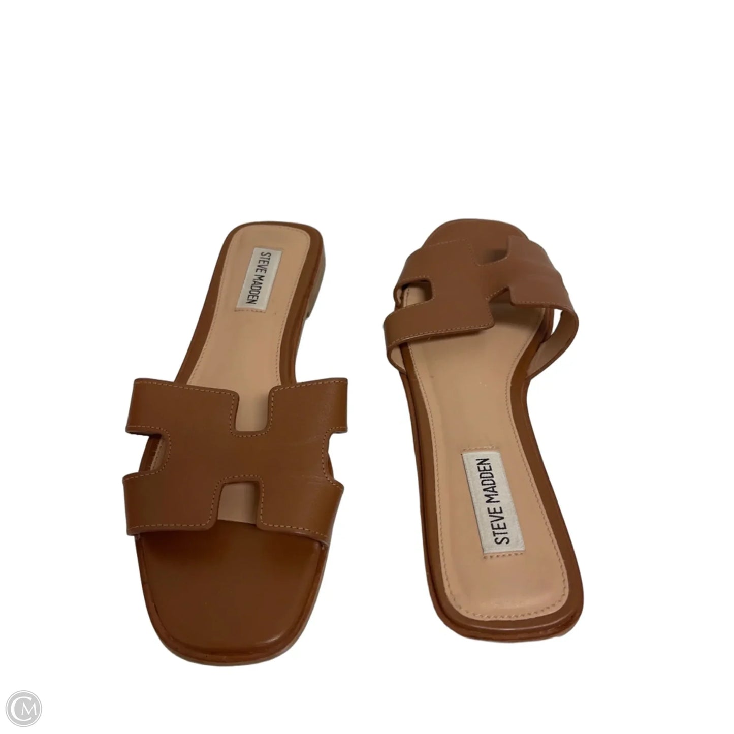 Sandals Flats By Steve Madden In Tan, Size: 8