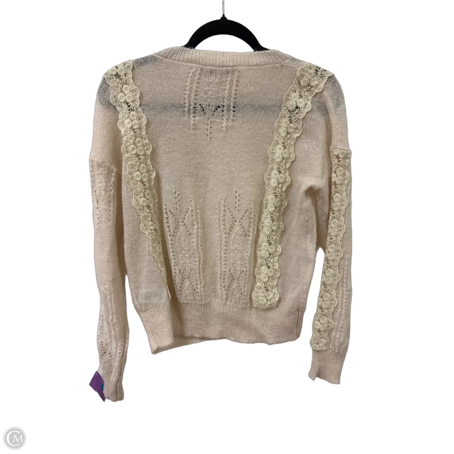 Sweater By Zara In Cream, Size: S