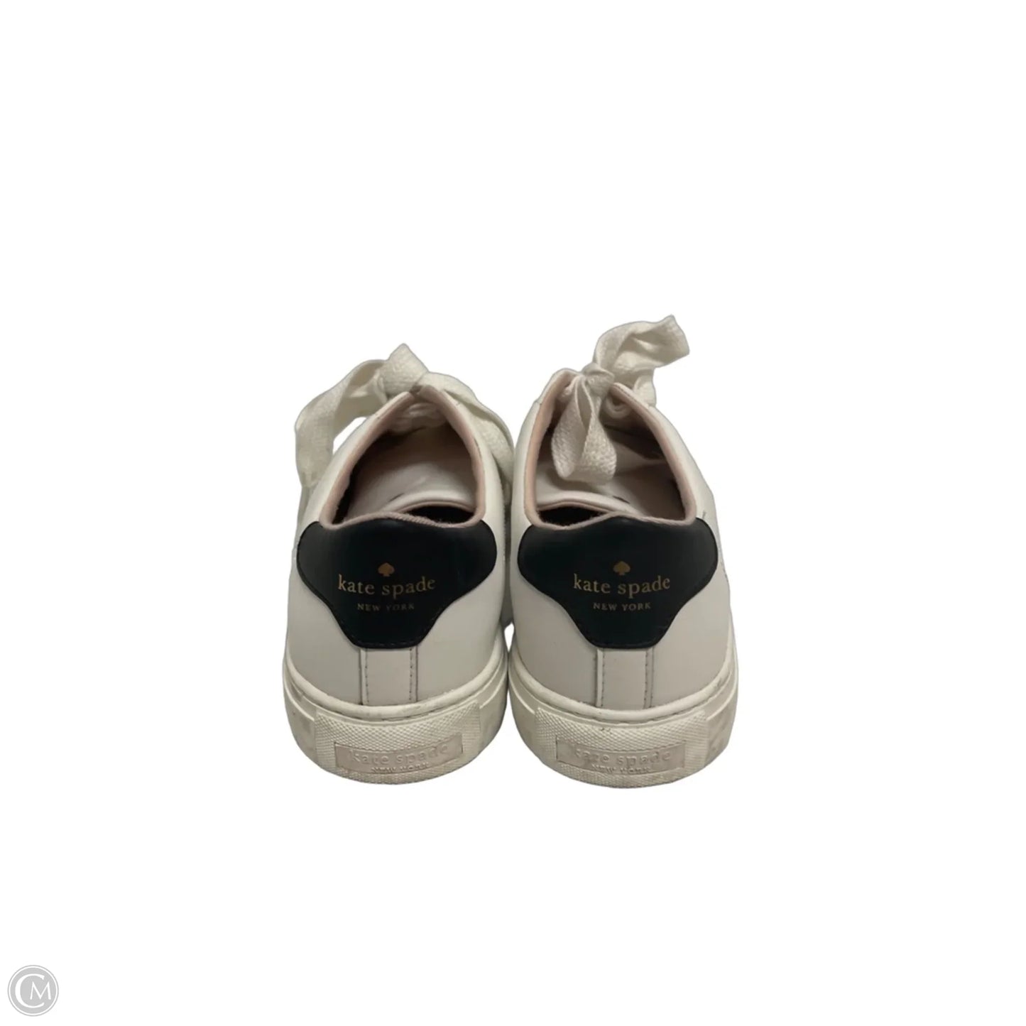 Shoes Designer By Kate Spade In Black & White, Size: 9.5