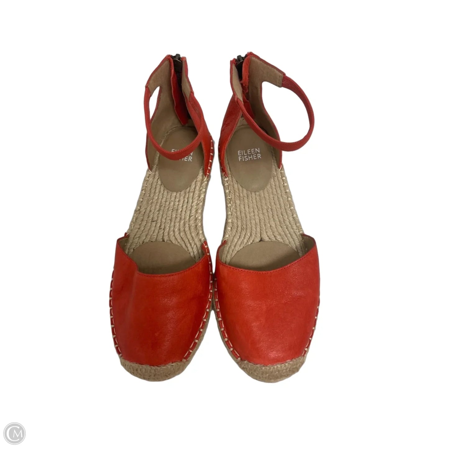 Shoes Flats By Eileen Fisher In Orange, Size: 8