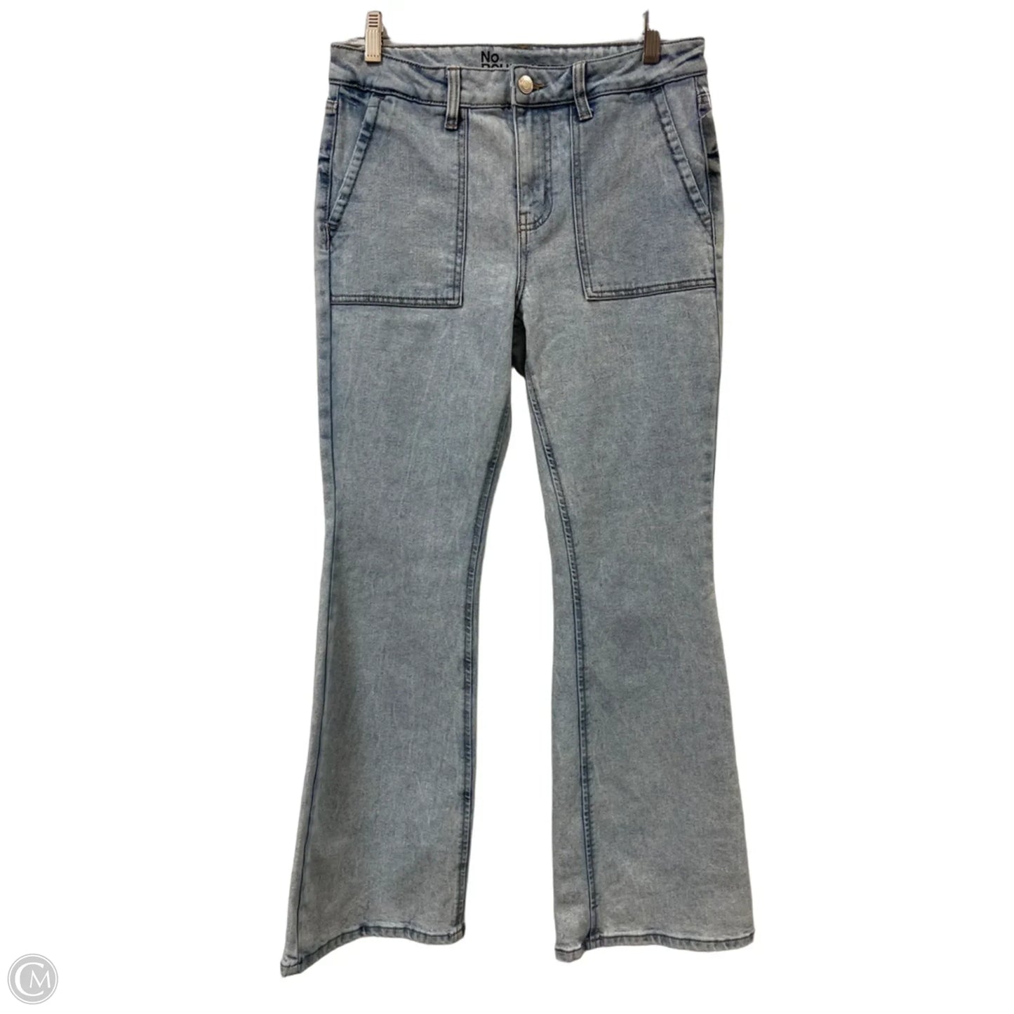 Jeans Flared By No Boundaries In Blue Denim, Size: 6