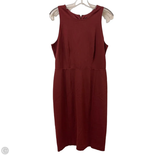 Dress Work By Ann Taylor In Red, Size: M